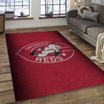 mlb cincinnati reds baseball team logo rectangle area dark room cr05