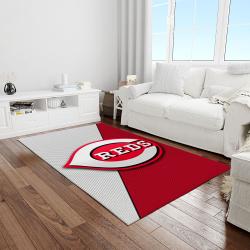 mlb cincinnati reds baseball team logo rectangle area light room cr06