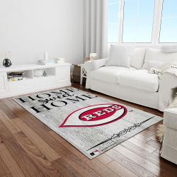 mlb cincinnati reds baseball team logo rectangle area light room cr13