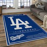 mlb los angeles dodgers baseball team logo rectangle area dark room lad10