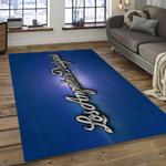 mlb los angeles dodgers baseball team logo rectangle area dark room lad14