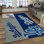 mlb los angeles dodgers baseball team logo rectangle area dark room lad15