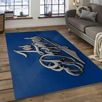 mlb los angeles dodgers baseball team logo rectangle area dark room lad25