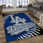 mlb los angeles dodgers baseball team logo rectangle area dark room lad34