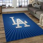 mlb los angeles dodgers baseball team logo rectangle area dark room lad36