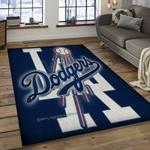 mlb los angeles dodgers baseball team logo rectangle area dark room lad37
