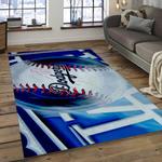 mlb los angeles dodgers baseball team logo rectangle area dark room lad40