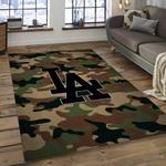 mlb los angeles dodgers baseball team logo rectangle area dark room lad49