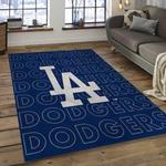 mlb los angeles dodgers baseball team logo rectangle area dark room lad56