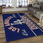 mlb los angeles dodgers baseball team logo rectangle area dark room lad62
