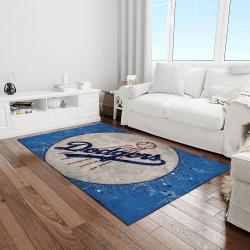 mlb los angeles dodgers baseball team logo rectangle area light room lad13