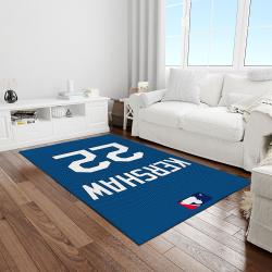mlb los angeles dodgers baseball team logo rectangle area light room lad23