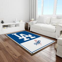 mlb los angeles dodgers baseball team logo rectangle area light room lad33