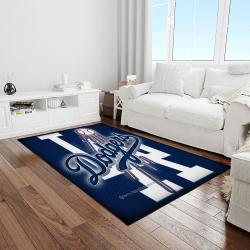 mlb los angeles dodgers baseball team logo rectangle area light room lad37