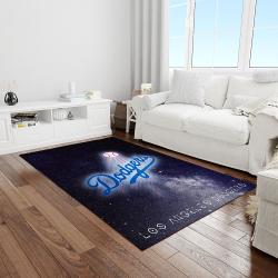 mlb los angeles dodgers baseball team logo rectangle area light room lad38
