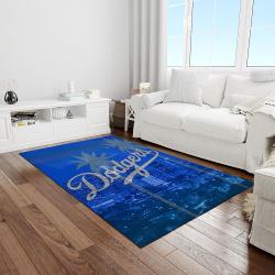 mlb los angeles dodgers baseball team logo rectangle area light room lad50