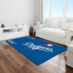 mlb los angeles dodgers baseball team logo rectangle area light room lad51