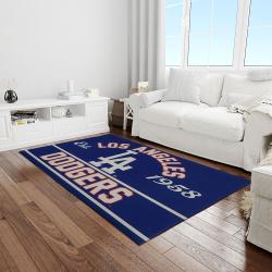 mlb los angeles dodgers baseball team logo rectangle area light room lad62