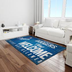 mlb los angeles dodgers baseball team logo rectangle area light room lad64