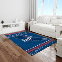 mlb los angeles dodgers baseball team logo rectangle area light room lad67