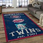 mlb minnesota twins baseball team logo rectangle area dark room mts35