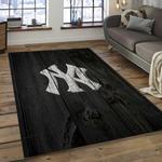 mlb new york yankees baseball team logo rectangle area dark room nyy25