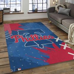 MLB Philadelphia Phillies Baseball Team Logo Rectangle Area PP11