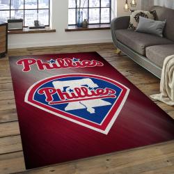 MLB Philadelphia Phillies Baseball Team Logo Rectangle Area PP17