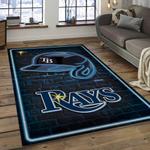 mlb tampa bay rays baseball team logo rectangle area dark room tbr02