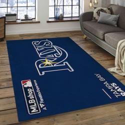 MLB Tampa Bay Rays Baseball Team Logo Rectangle Area TBR03