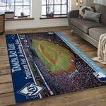 mlb tampa bay rays baseball team logo rectangle area dark room tbr11