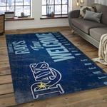 mlb tampa bay rays baseball team logo rectangle area dark room tbr12