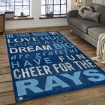 mlb tampa bay rays baseball team logo rectangle area dark room tbr20