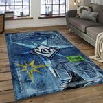 mlb tampa bay rays baseball team logo rectangle area dark room tbr23