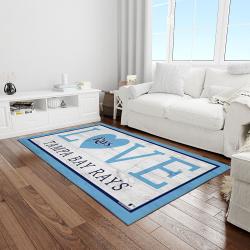 mlb tampa bay rays baseball team logo rectangle area light room tbr08