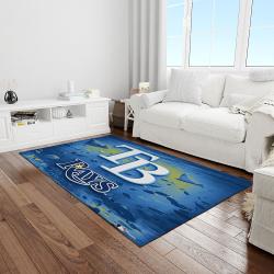 mlb tampa bay rays baseball team logo rectangle area light room tbr10