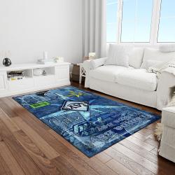 mlb tampa bay rays baseball team logo rectangle area light room tbr23
