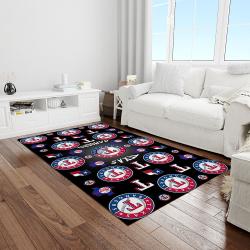 mlb texas rangers baseball team logo rectangle area light room tr06