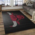 nba chicago bulls basketball legend team logo rectangle area dark room cb17