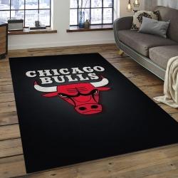 NBA Chicago Bulls Rectangle Rug Personalized Non-Slip Carpet Gift For Basketball Fans CB18