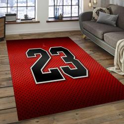 NBA Chicago Bulls Rectangle Rug Personalized Non-Slip Carpet Gift For Basketball Fans CB25