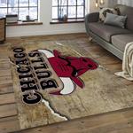 nba chicago bulls basketball legend team logo rectangle area dark room cb27