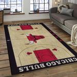 nba chicago bulls basketball legend team logo rectangle area dark room cb49