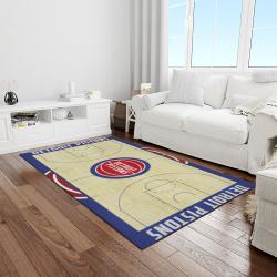 nba detroit pistons basketball legend team logo rectangle area light room dp16