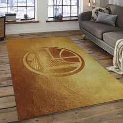 NBA Golden State Warriors Rectangle Rug Personalized Non-Slip Carpet Gift For Basketball Fans GSW08
