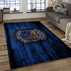 NBA Golden State Warriors Rectangle Rug Personalized Non-Slip Carpet Gift For Basketball Fans GSW21