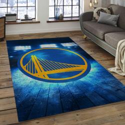 NBA Golden State Warriors Rectangle Rug Personalized Non-Slip Carpet Gift For Basketball Fans GSW33