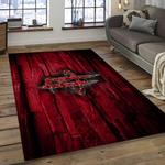 nba houston rockets basketball legend team logo rectangle area dark room hr08