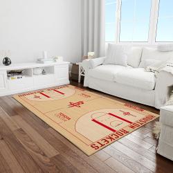 nba houston rockets basketball legend team logo rectangle area light room hr27