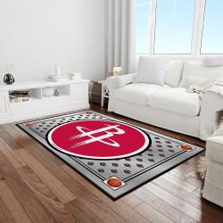 nba houston rockets basketball legend team logo rectangle area light room hr28